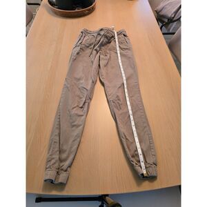 Zara Mens Jogger Pants Size S in olive